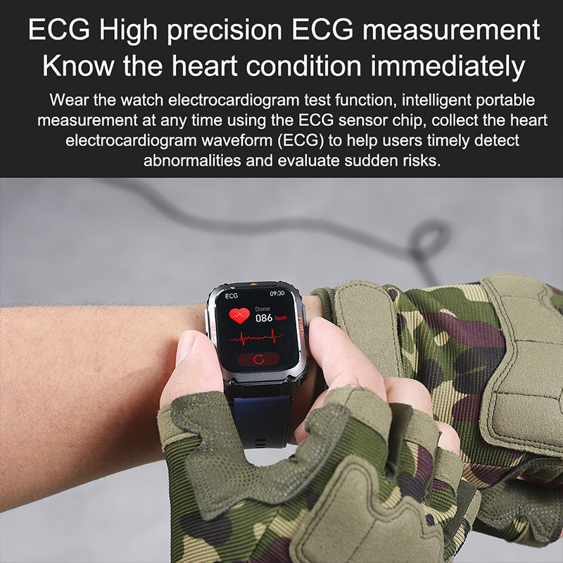 GEJIAN ECG+PPG Sports Style He - Korean Men Lifestyle recension och pris