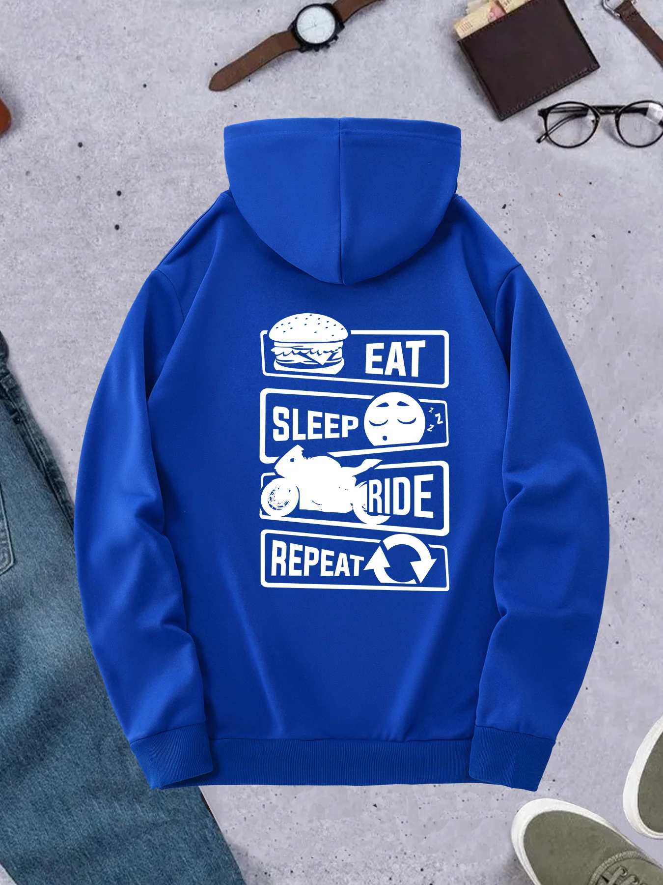 Korean Trend Men Hoodie Eat Sl - Korean Men Lifestyle recension och pris